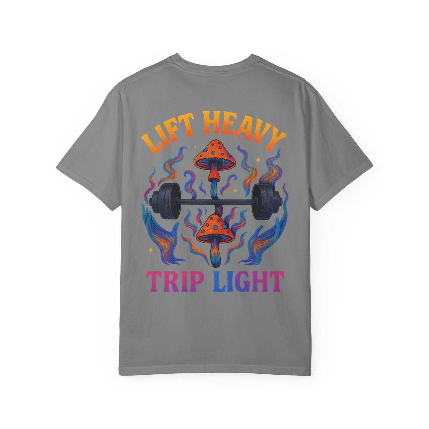 Lift Heavy Trip Light- Unisex Gym T-Shirt