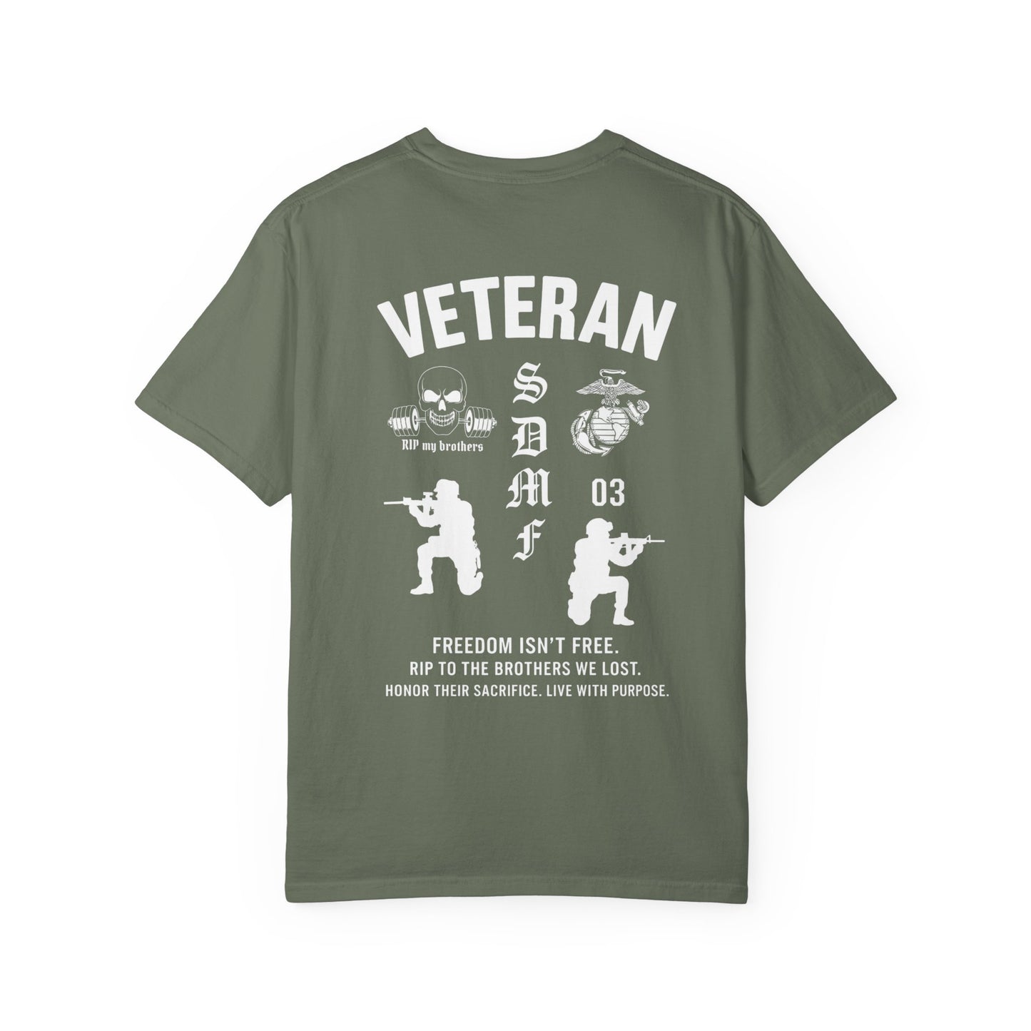 Veteran Tribute- Unisex Gym T-Shirt