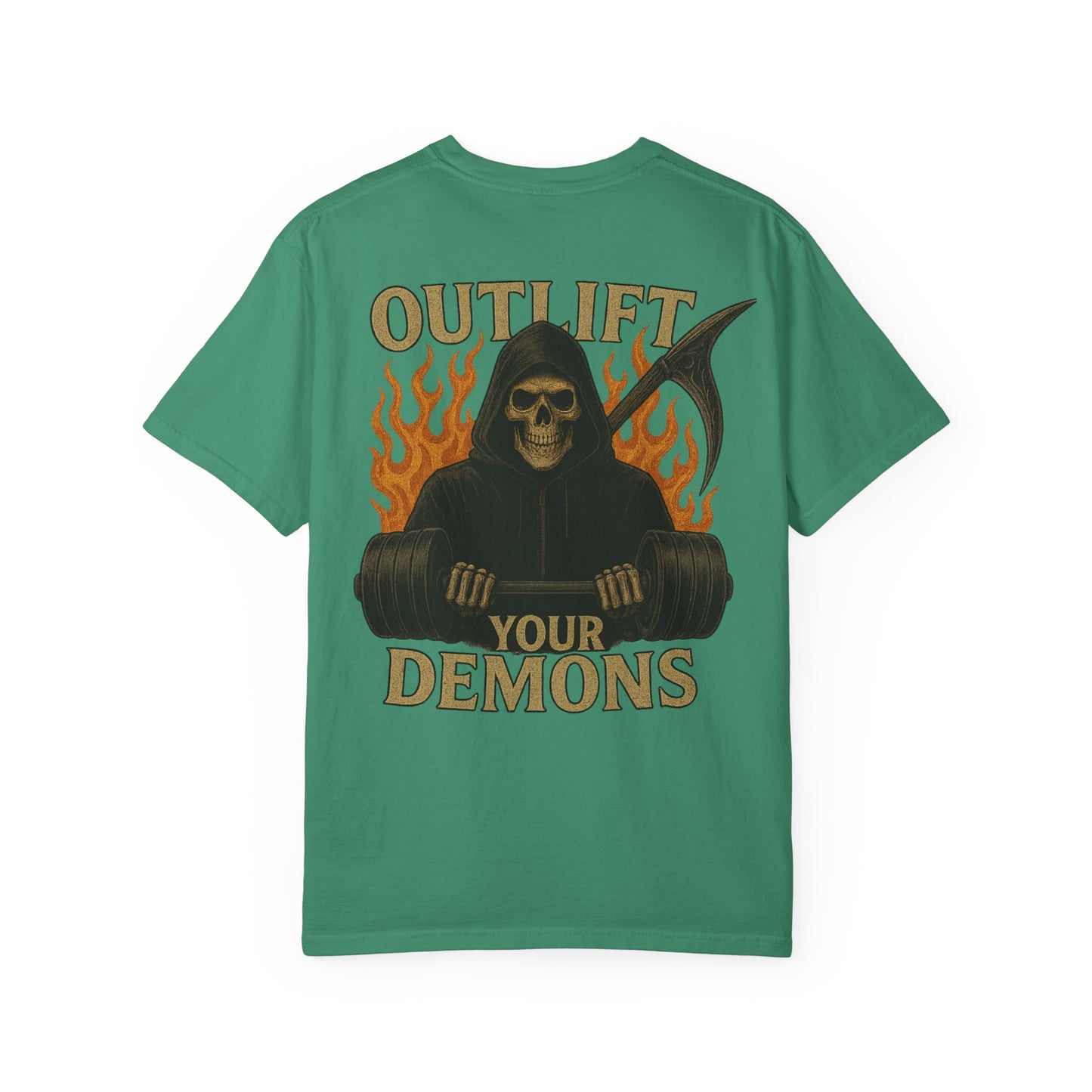 Outlift Your Demons- Unisex Gym T-Shirt
