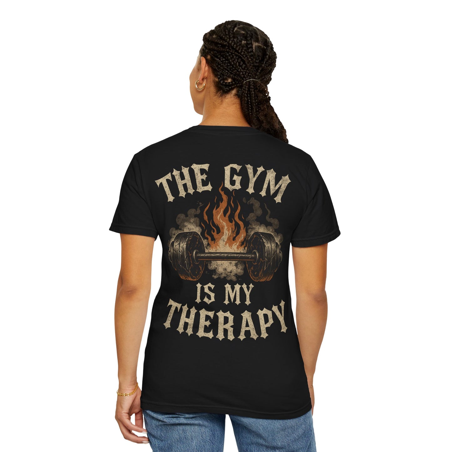 The Gym Is My Therapy- Unisex Gym T-Shirt