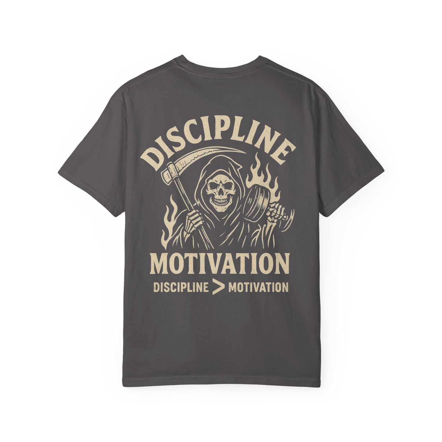 Discipline > Motivation- Unisex Gym T-Shirt