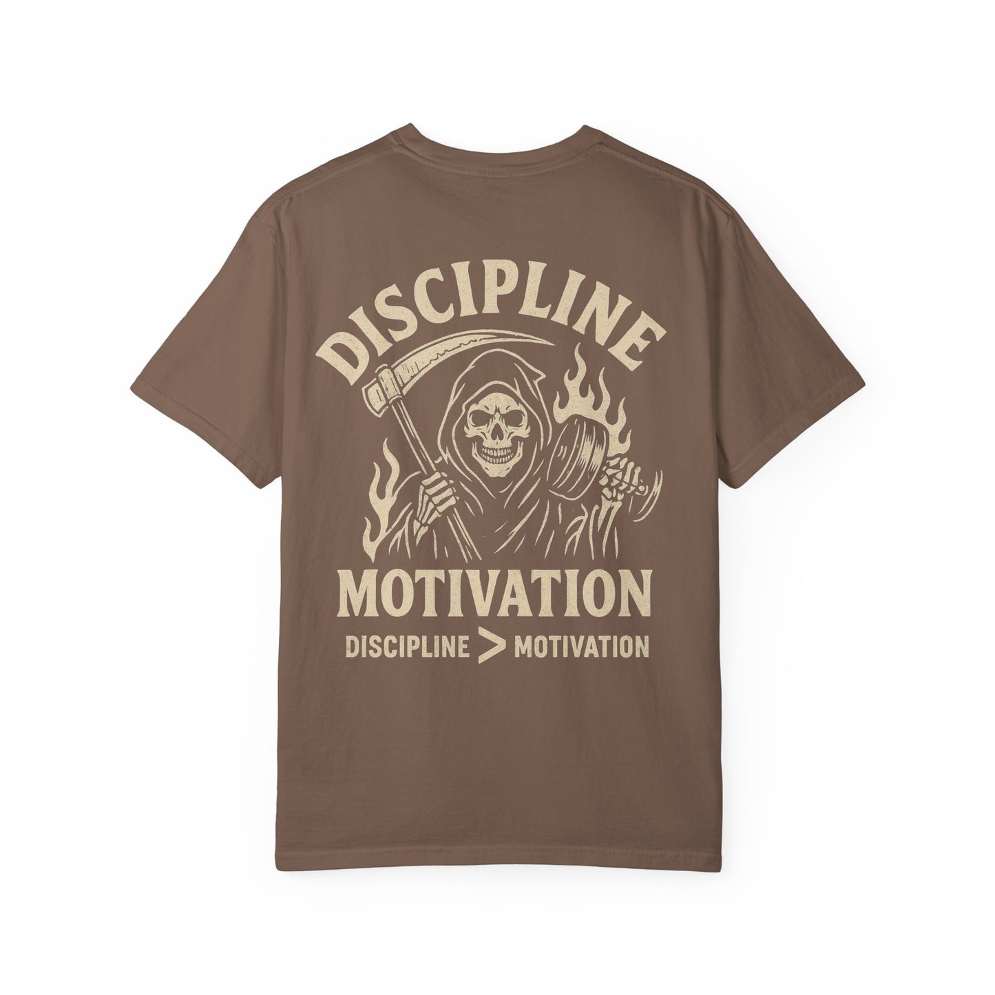 Discipline > Motivation- Unisex Gym T-Shirt