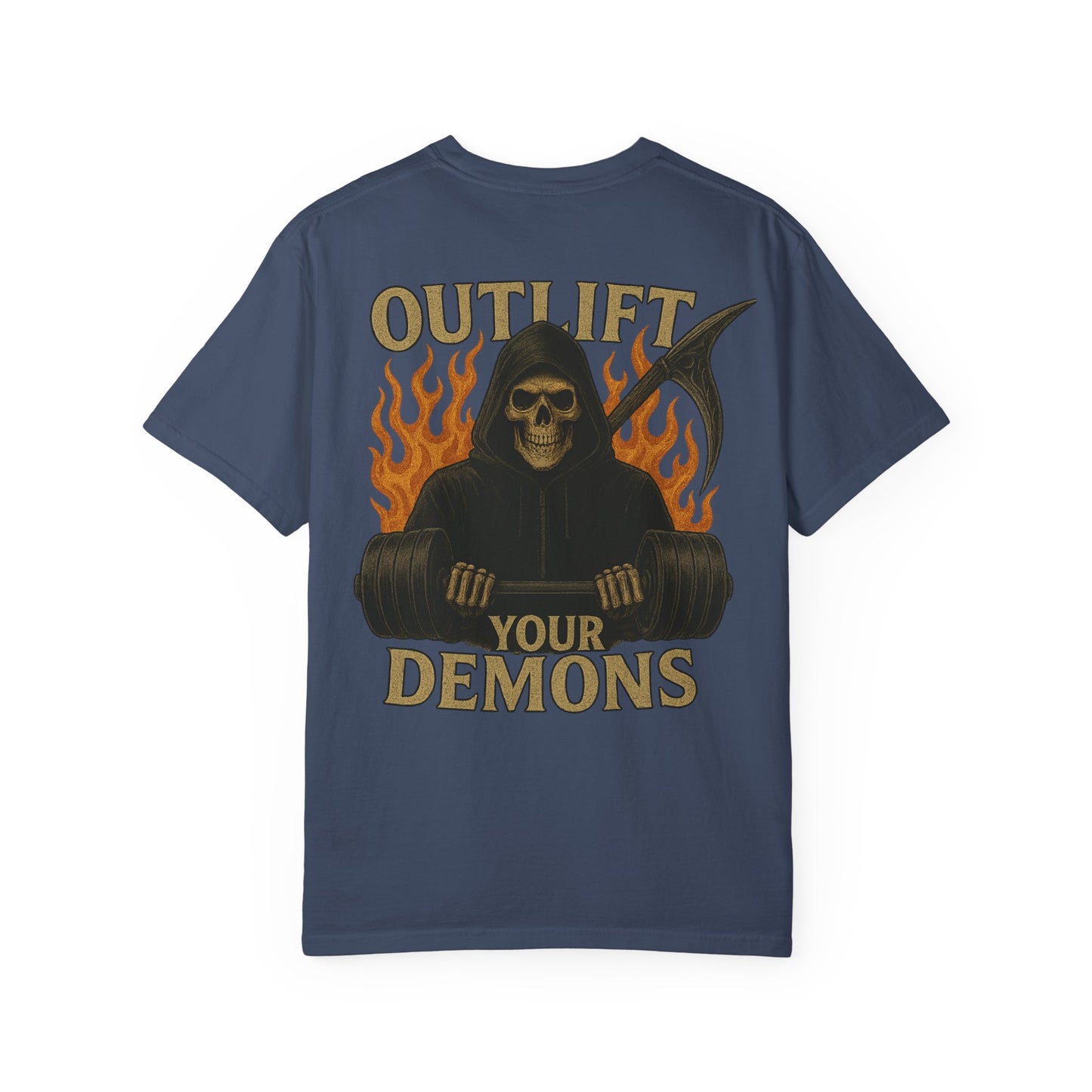 Outlift Your Demons- Unisex Gym T-Shirt