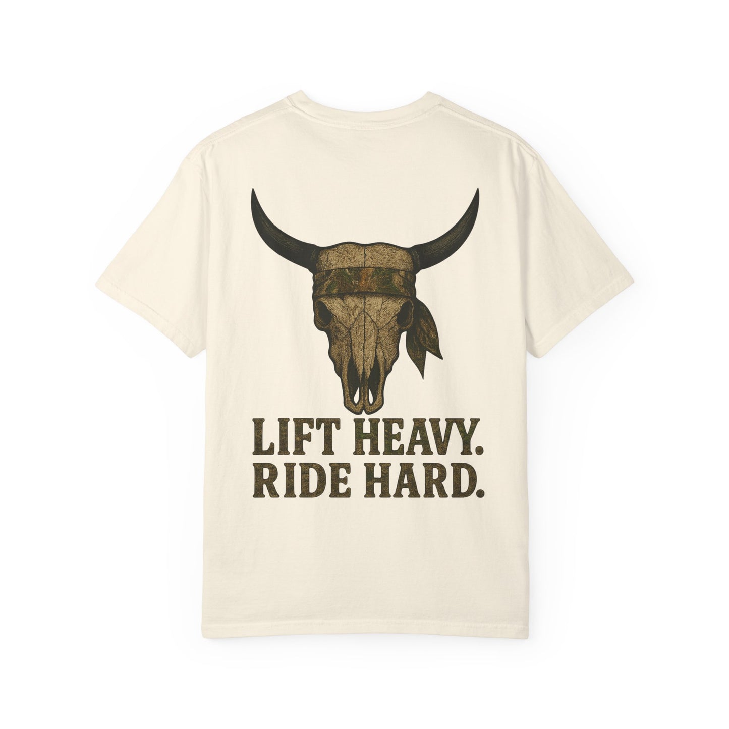 Lift Heavy Ride Hard- Unisex Gym T-Shirt
