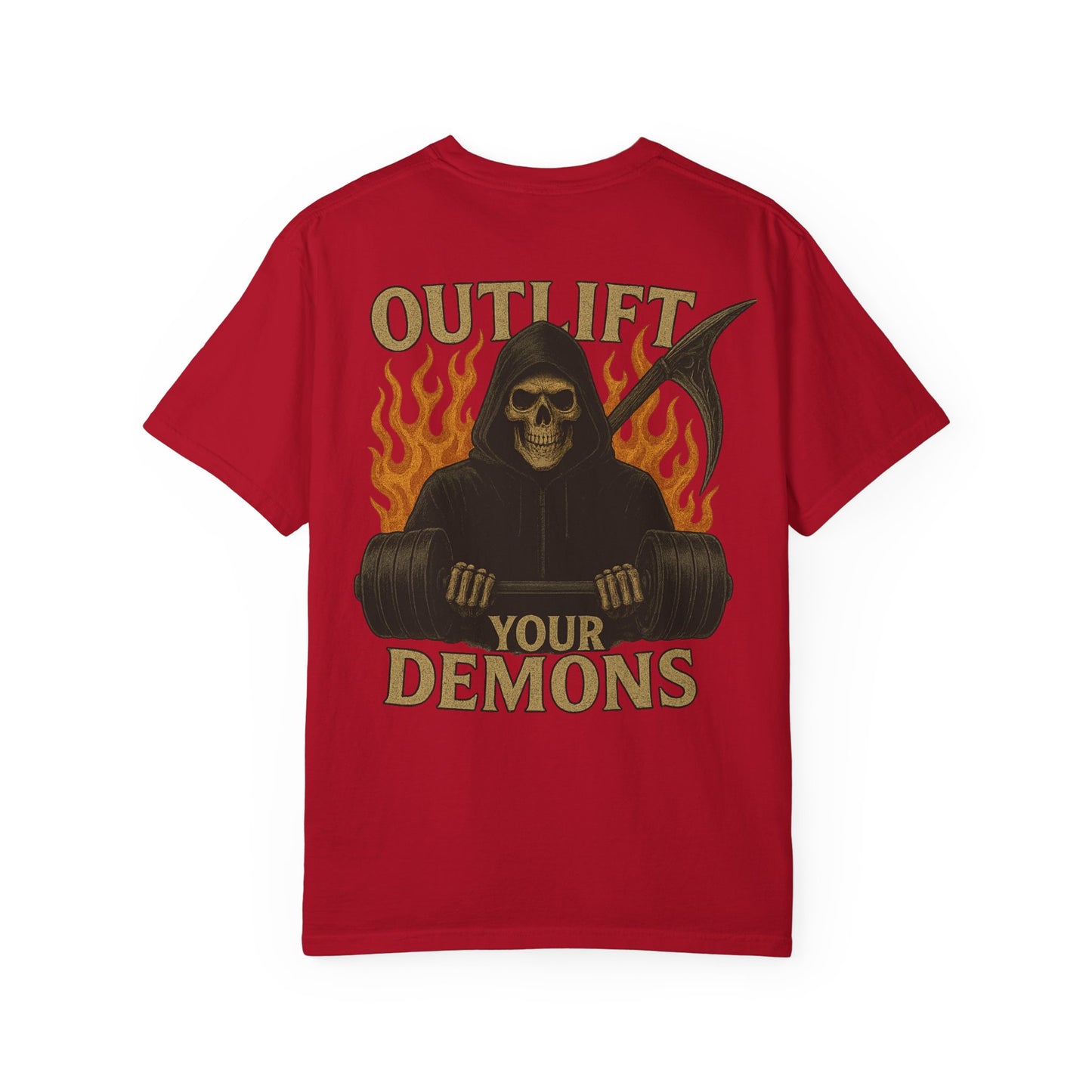 Outlift Your Demons- Unisex Gym T-Shirt