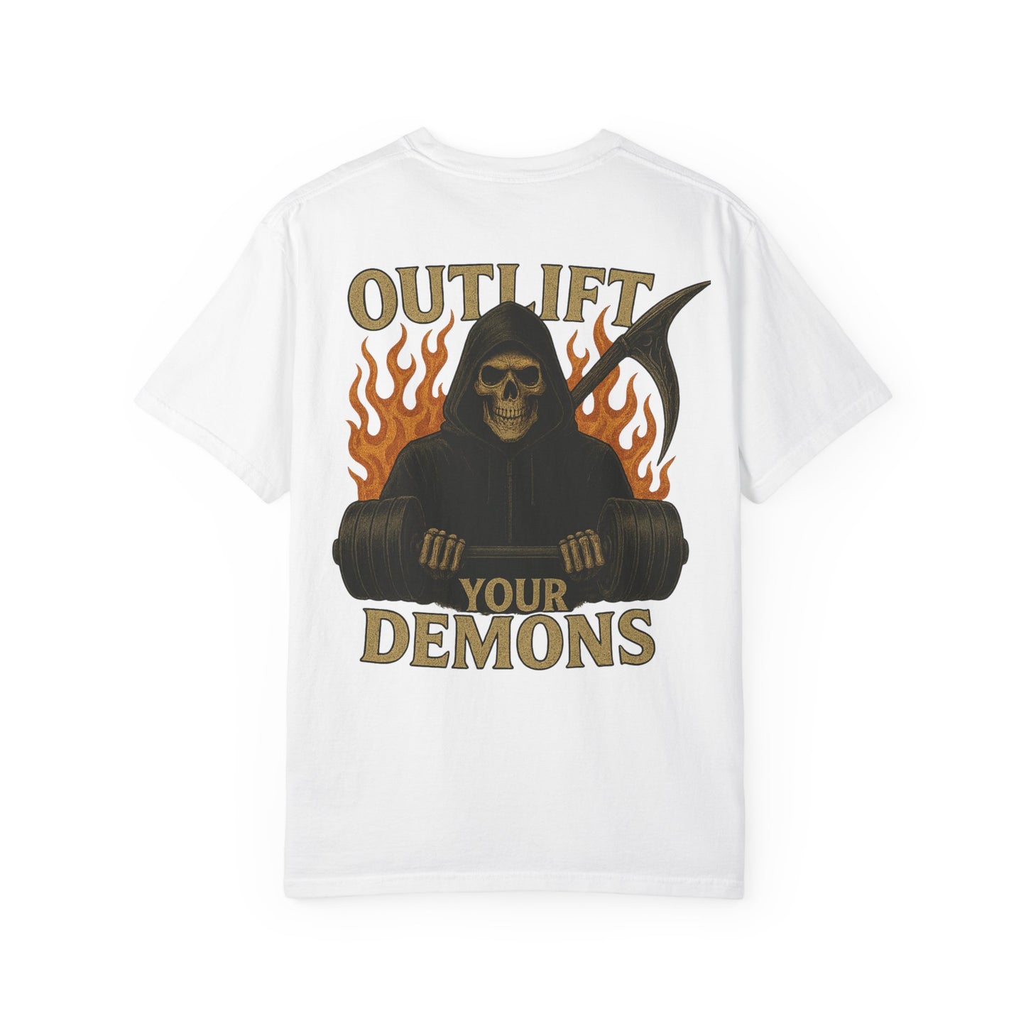 Outlift Your Demons- Unisex Gym T-Shirt