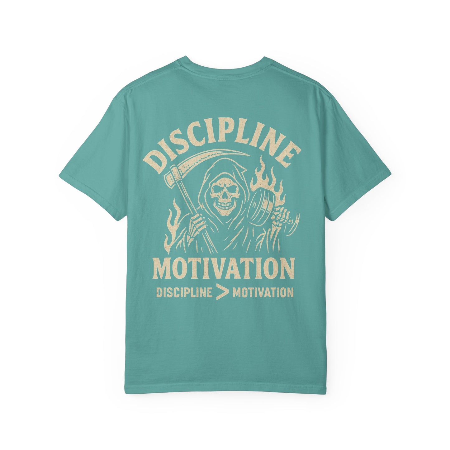 Discipline > Motivation- Unisex Gym T-Shirt