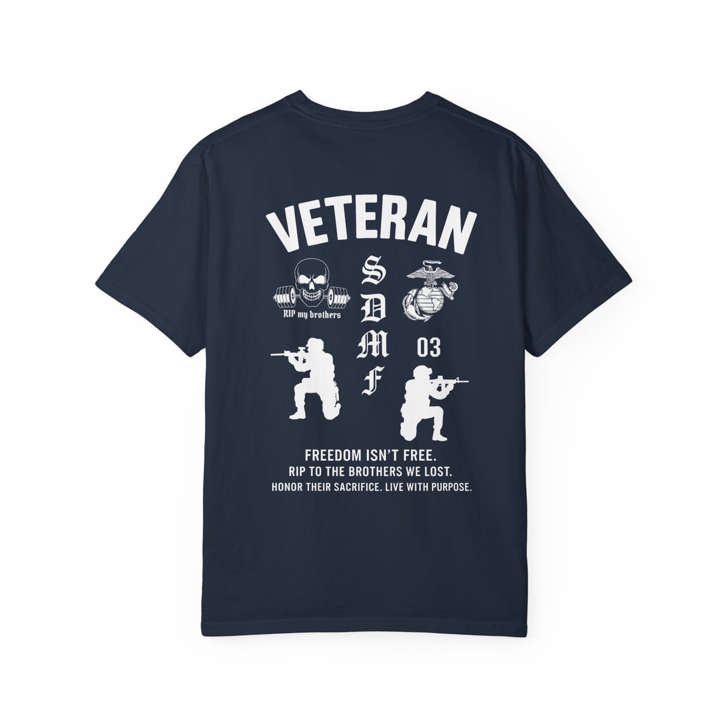 Veteran Tribute- Unisex Gym T-Shirt