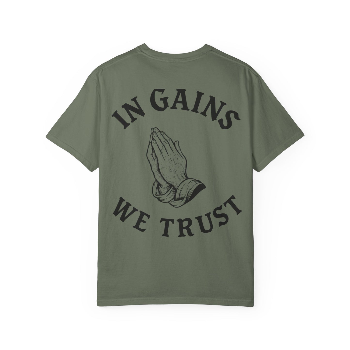 In Gains We Trust- Unisex Gym T-Shirt