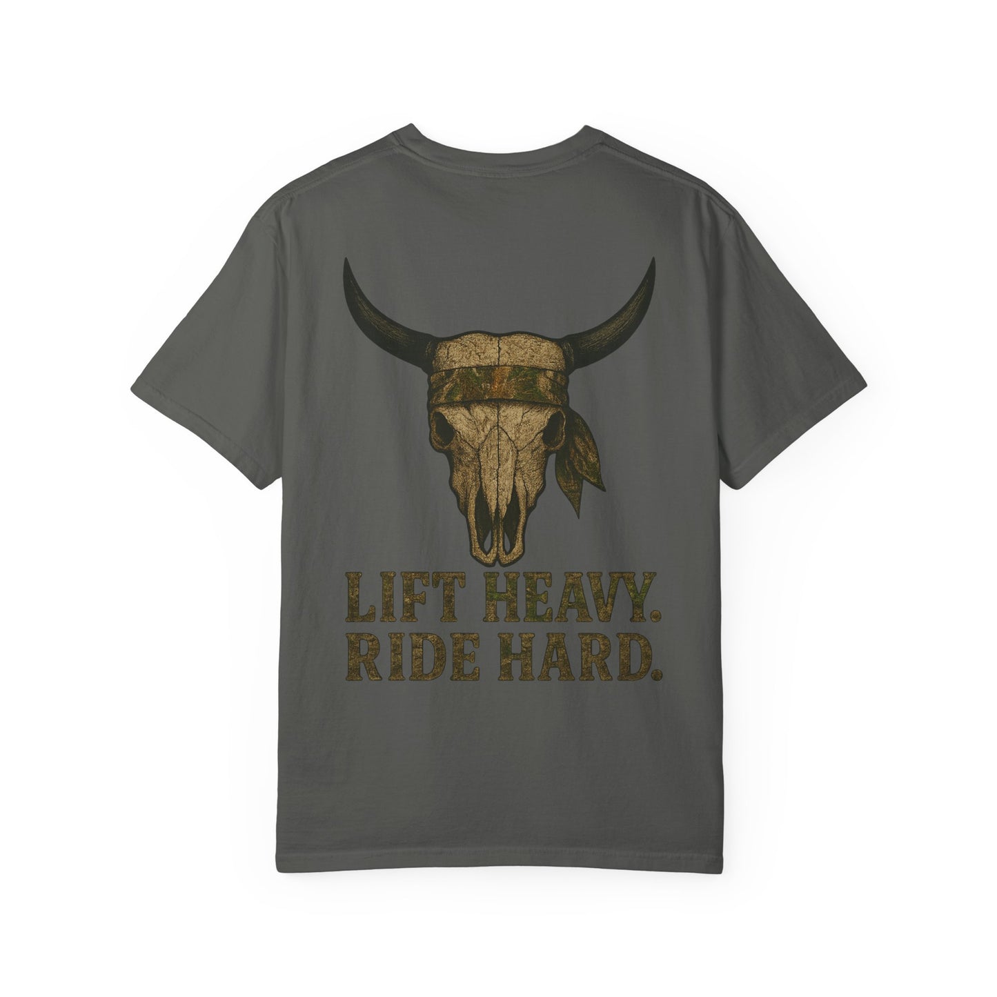 Lift Heavy Ride Hard- Unisex Gym T-Shirt