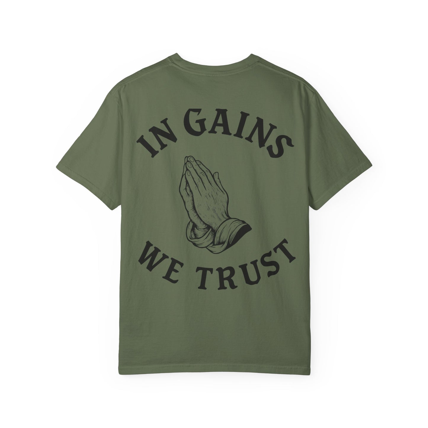In Gains We Trust- Unisex Gym T-Shirt