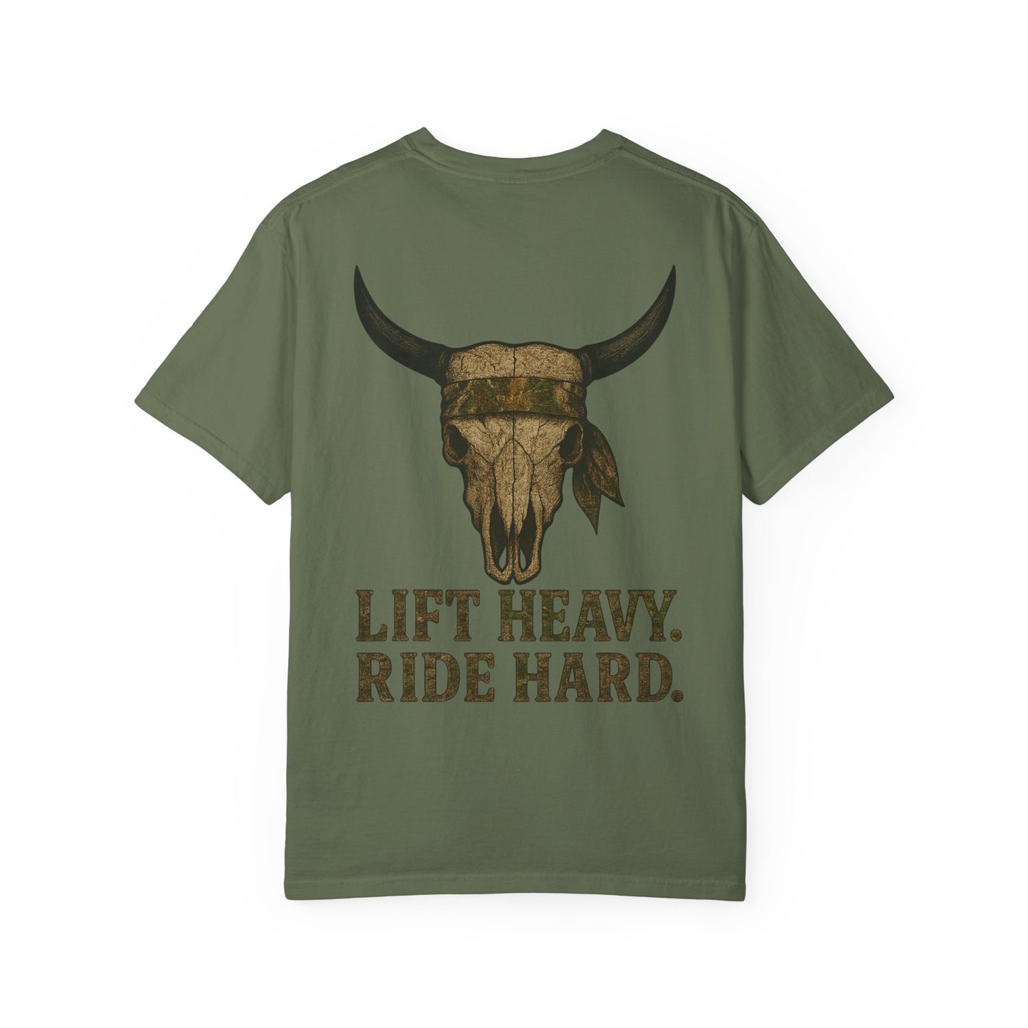 Lift Heavy Ride Hard- Unisex Gym T-Shirt