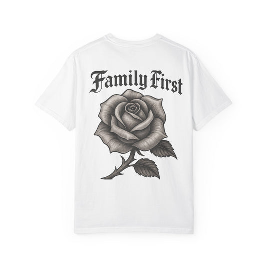 Family First Rose -Unisex Gym T-Shirt,