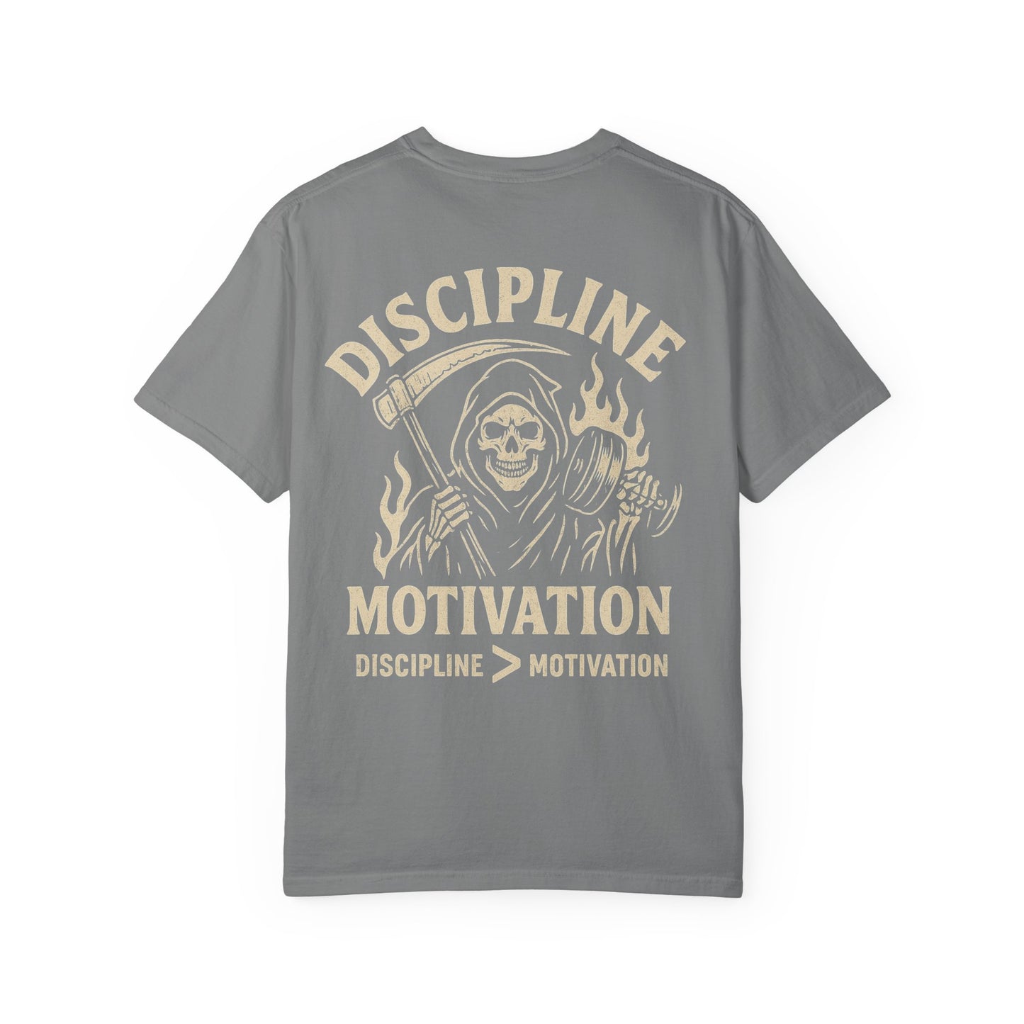 Discipline > Motivation- Unisex Gym T-Shirt