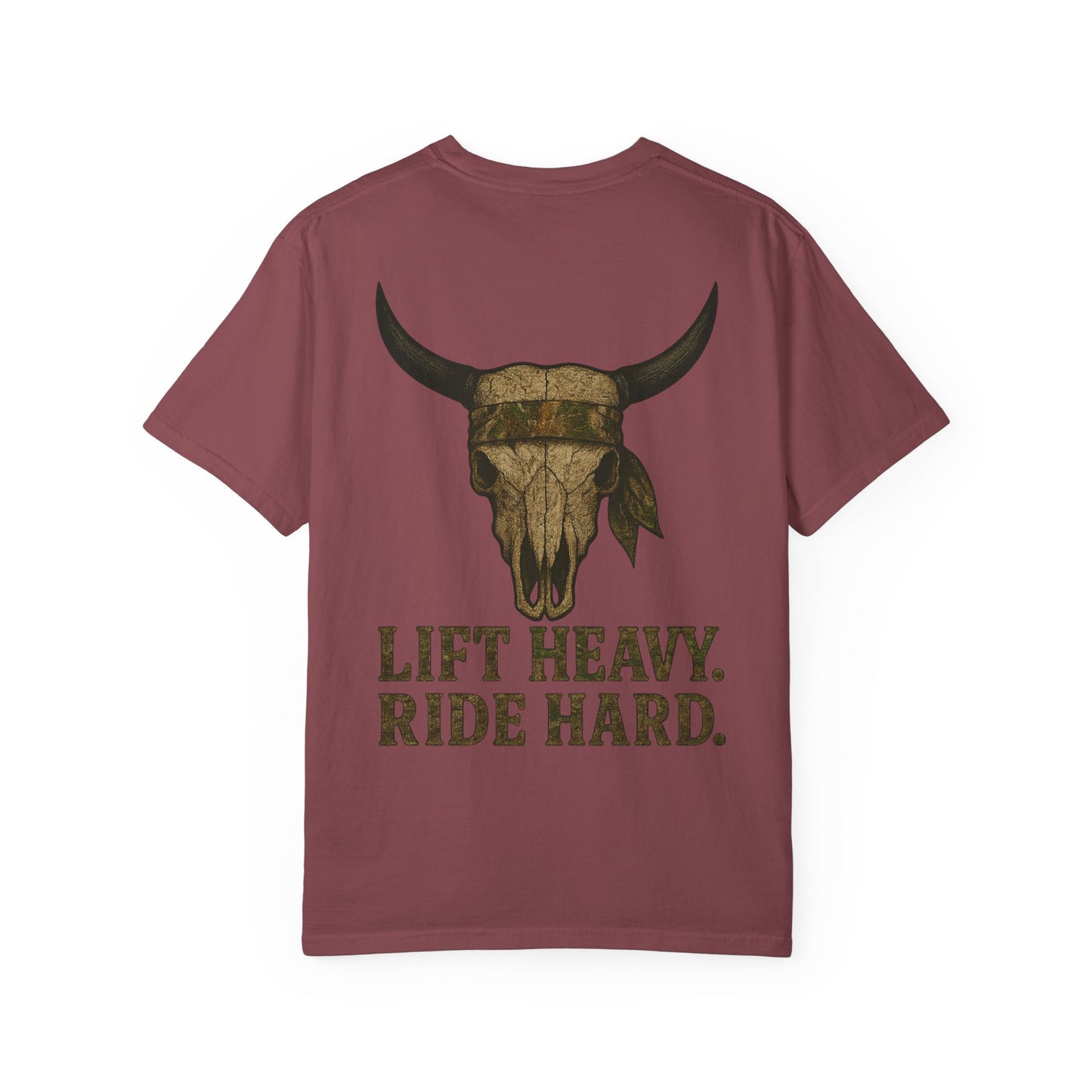Lift Heavy Ride Hard- Unisex Gym T-Shirt