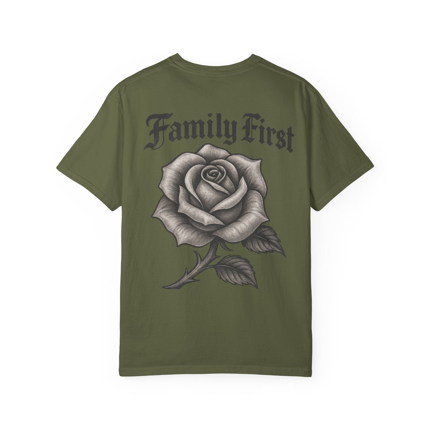 Family First Rose -Unisex Gym T-Shirt,