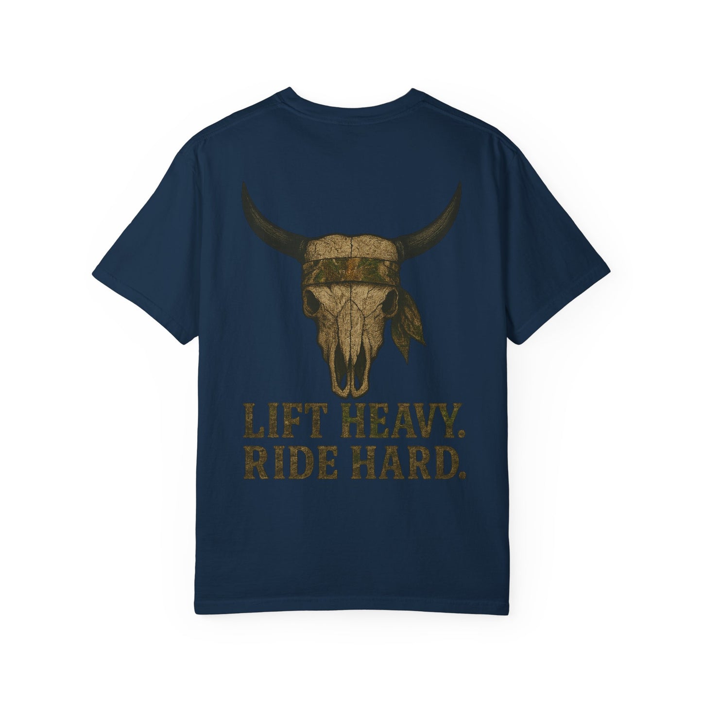 Lift Heavy Ride Hard- Unisex Gym T-Shirt