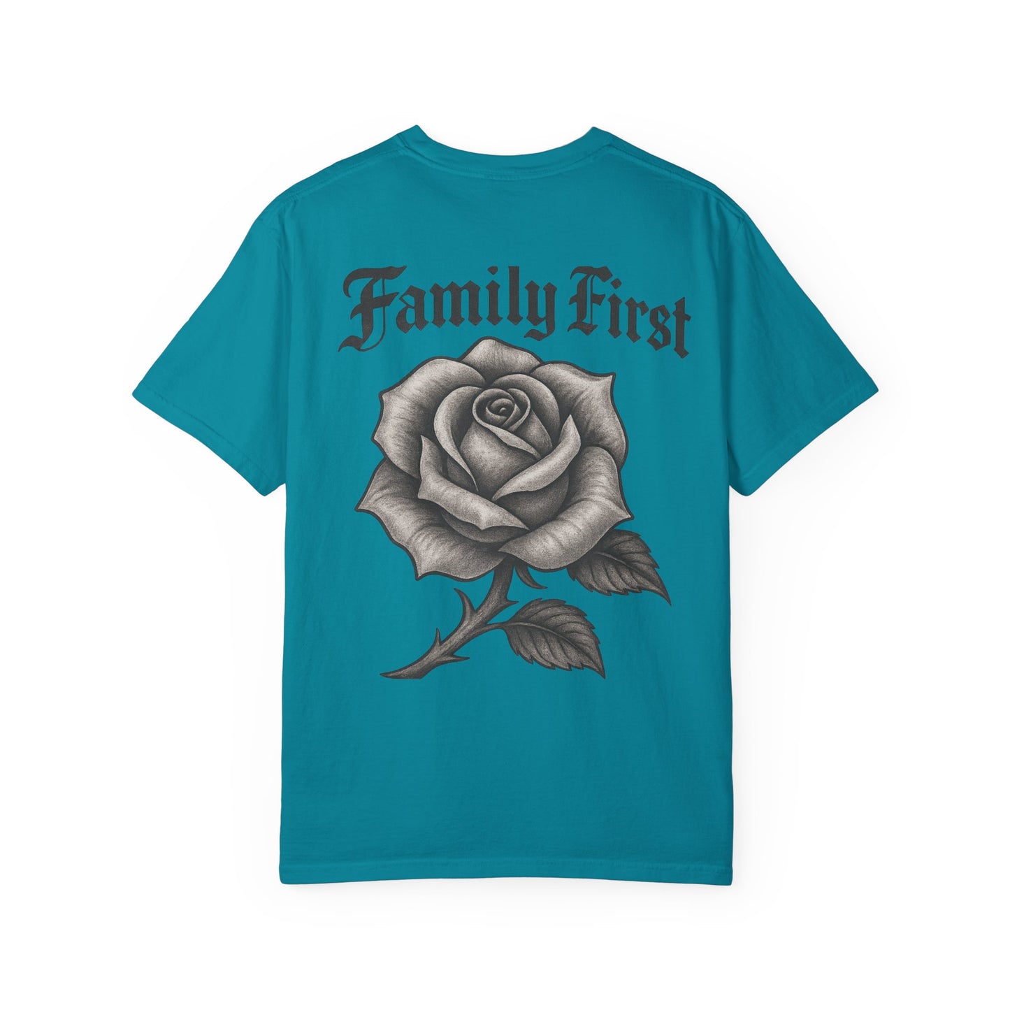 Family First Rose -Unisex Gym T-Shirt,