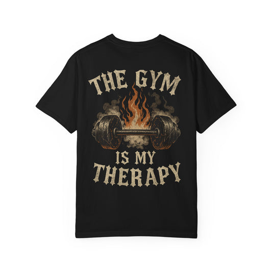The Gym Is My Therapy- Unisex Gym T-Shirt
