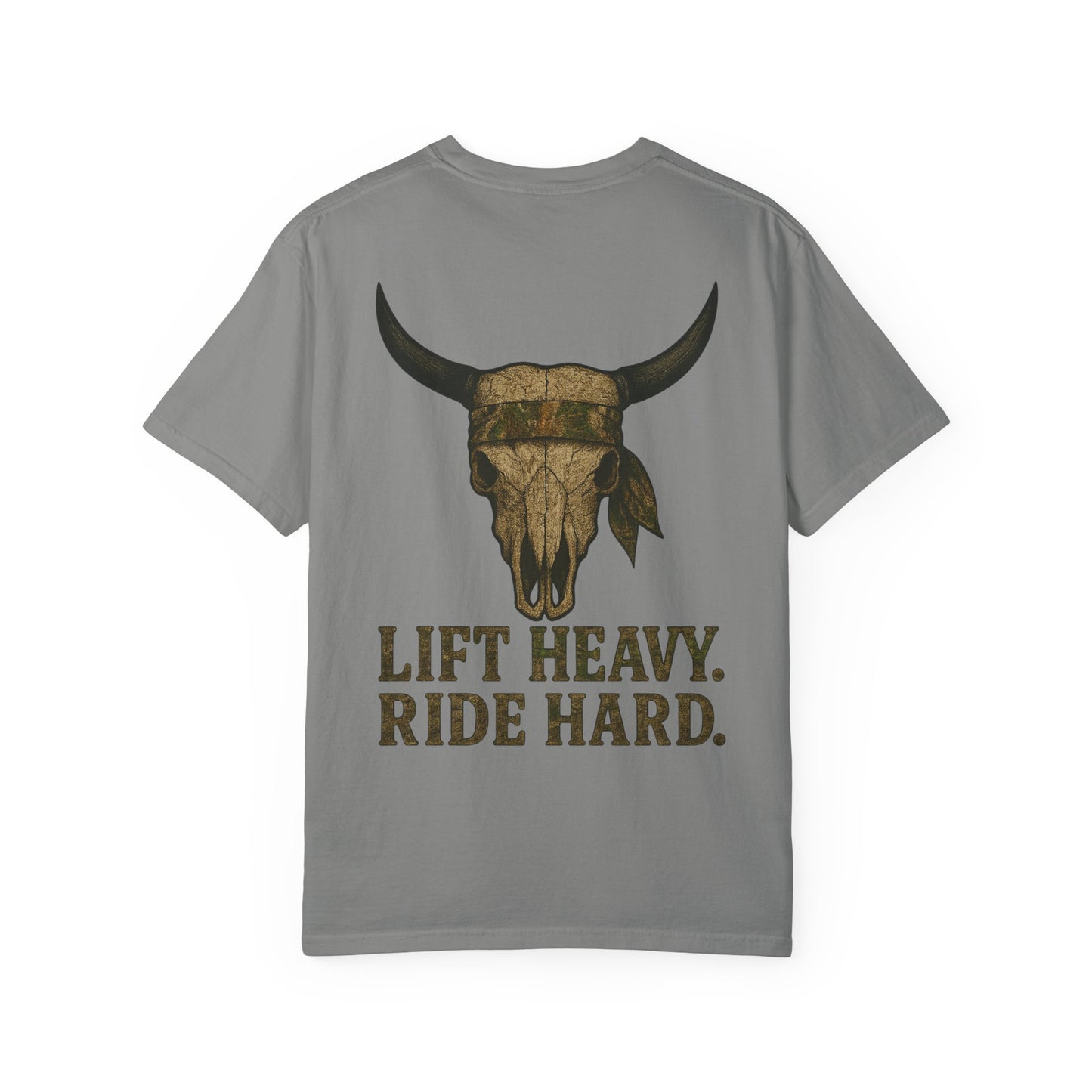 Lift Heavy Ride Hard- Unisex Gym T-Shirt