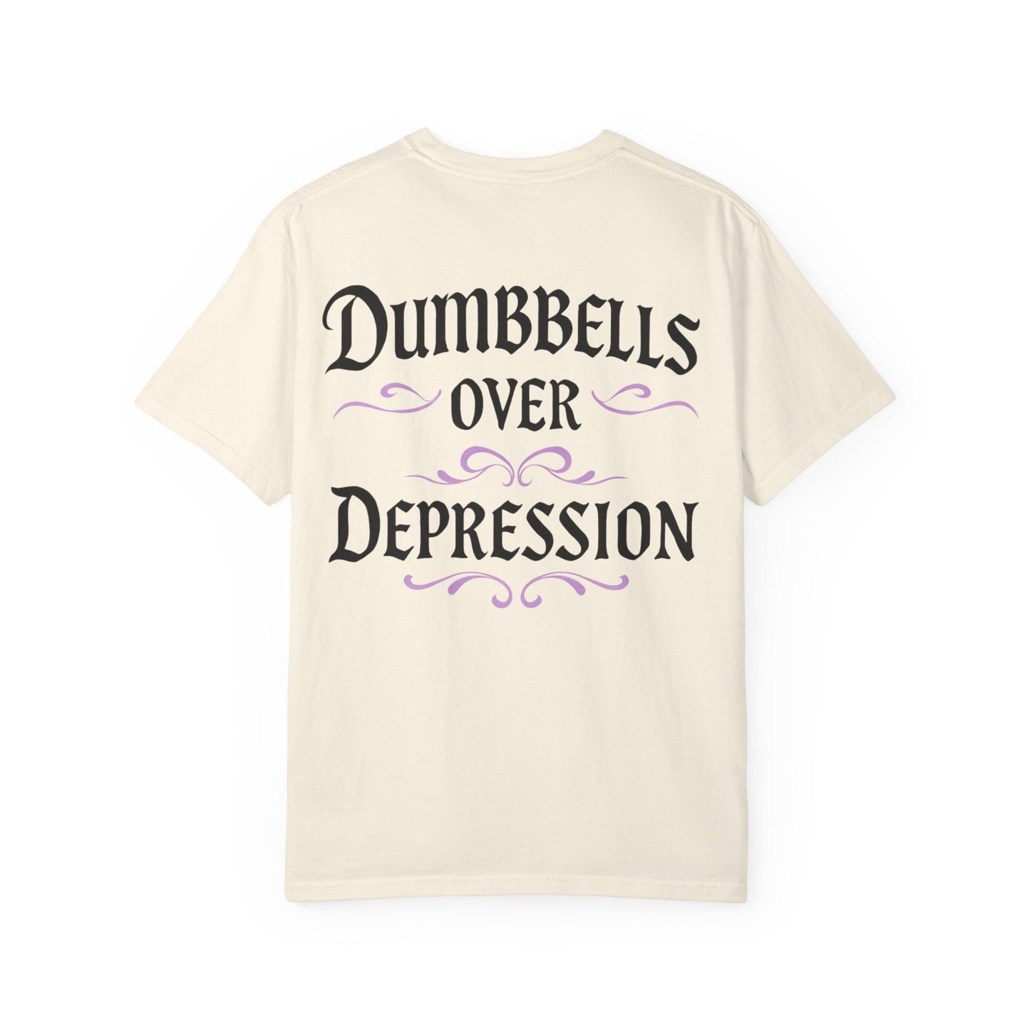 Dumbbells Over Depression- Unisex Gym T-Shirt