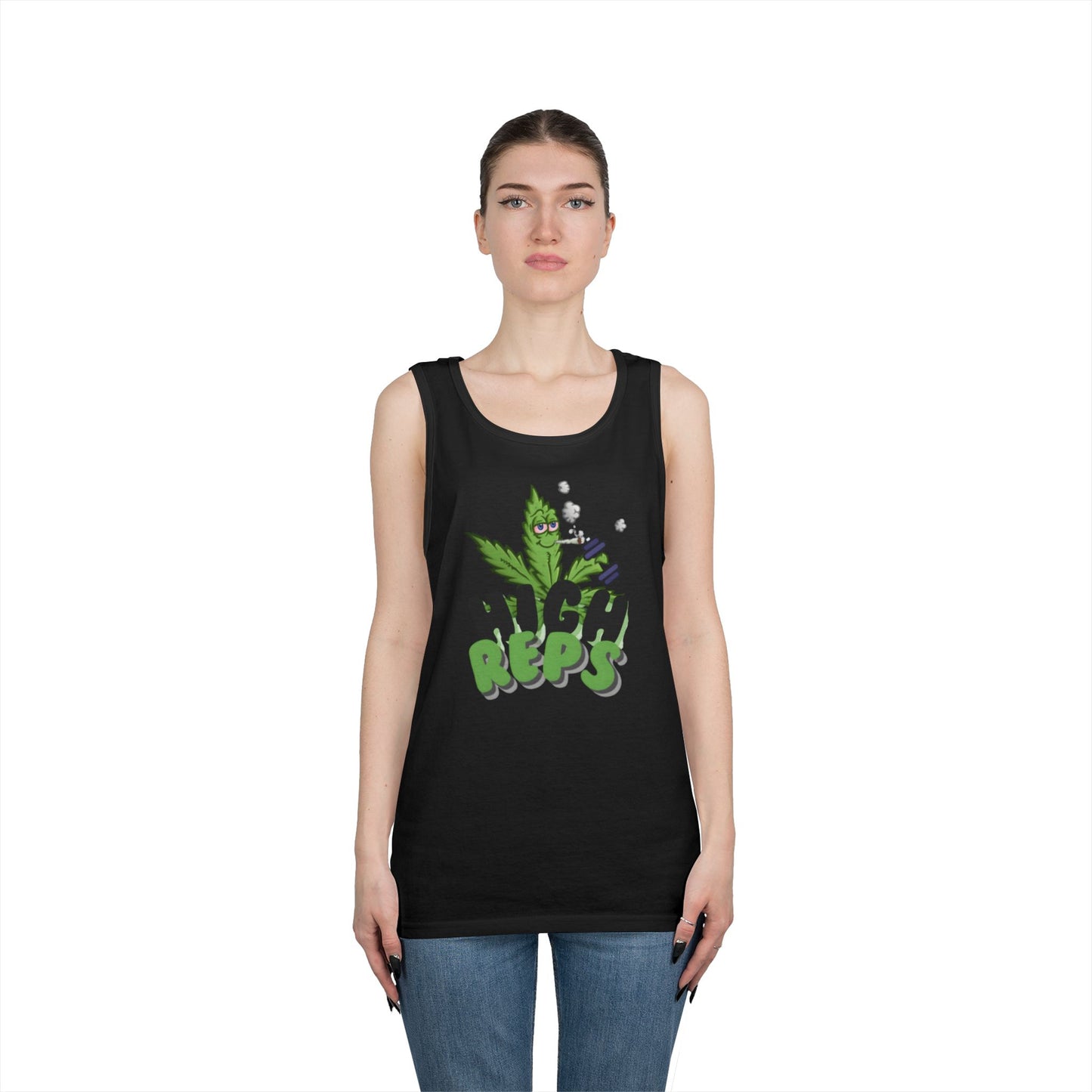 High Reps Tank Top —Gym Tank for Fitness & 420