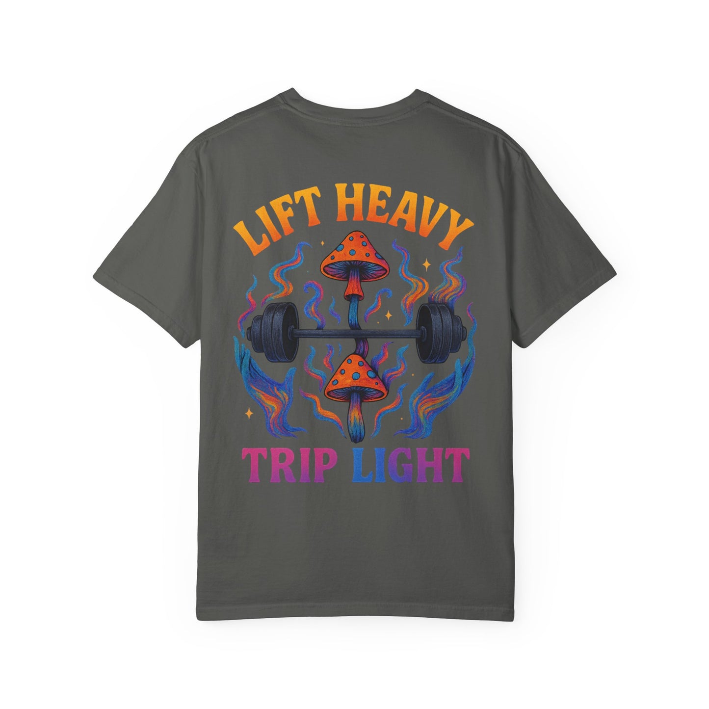 Lift Heavy Trip Light- Unisex Gym T-Shirt