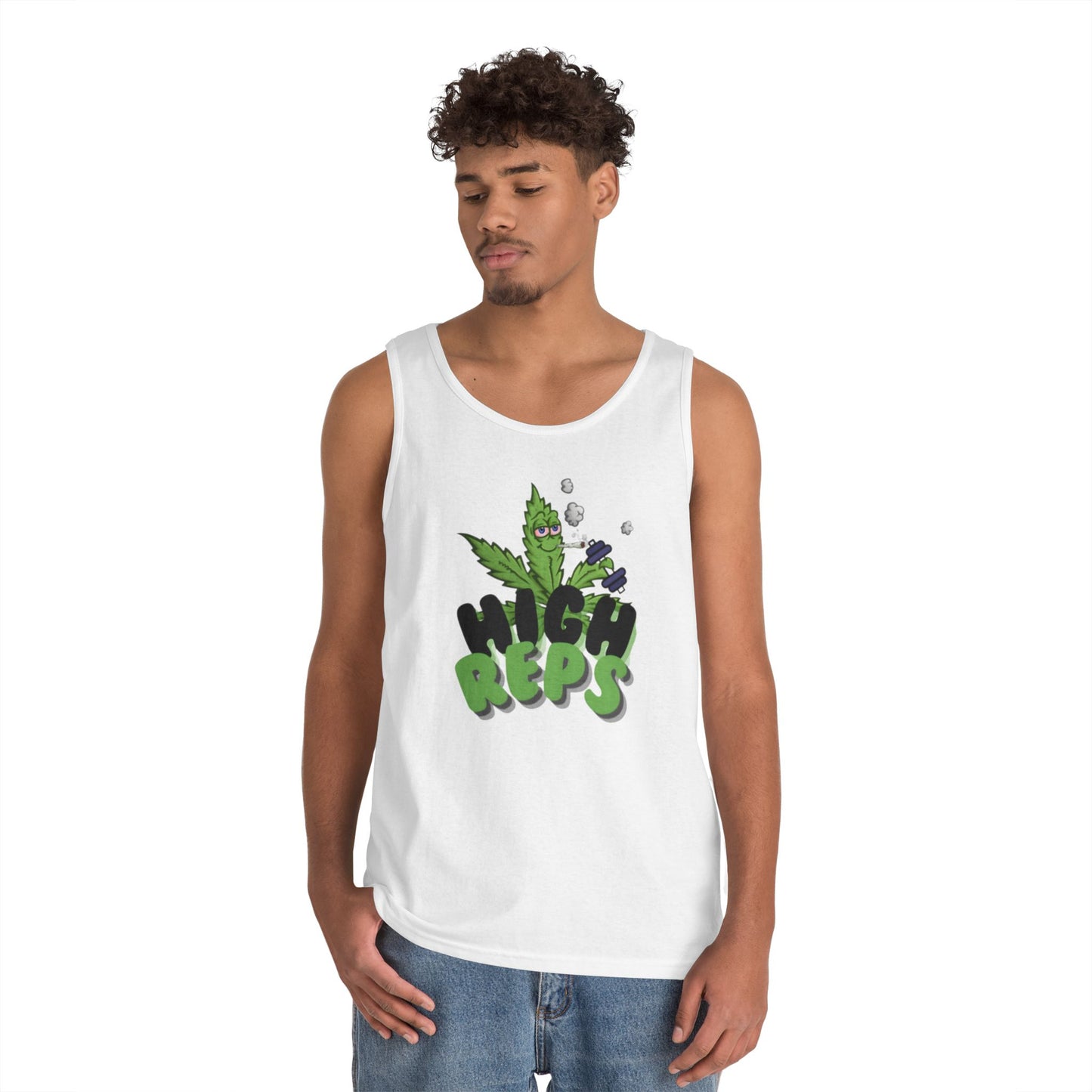 High Reps Tank Top —Gym Tank for Fitness & 420