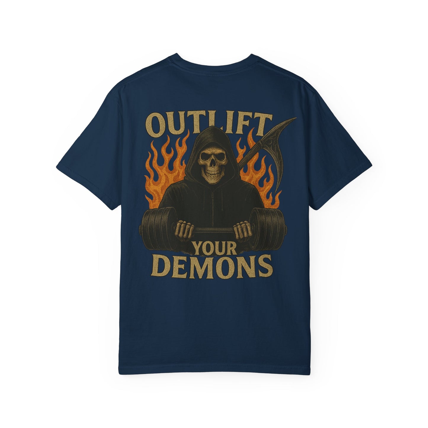 Outlift Your Demons- Unisex Gym T-Shirt