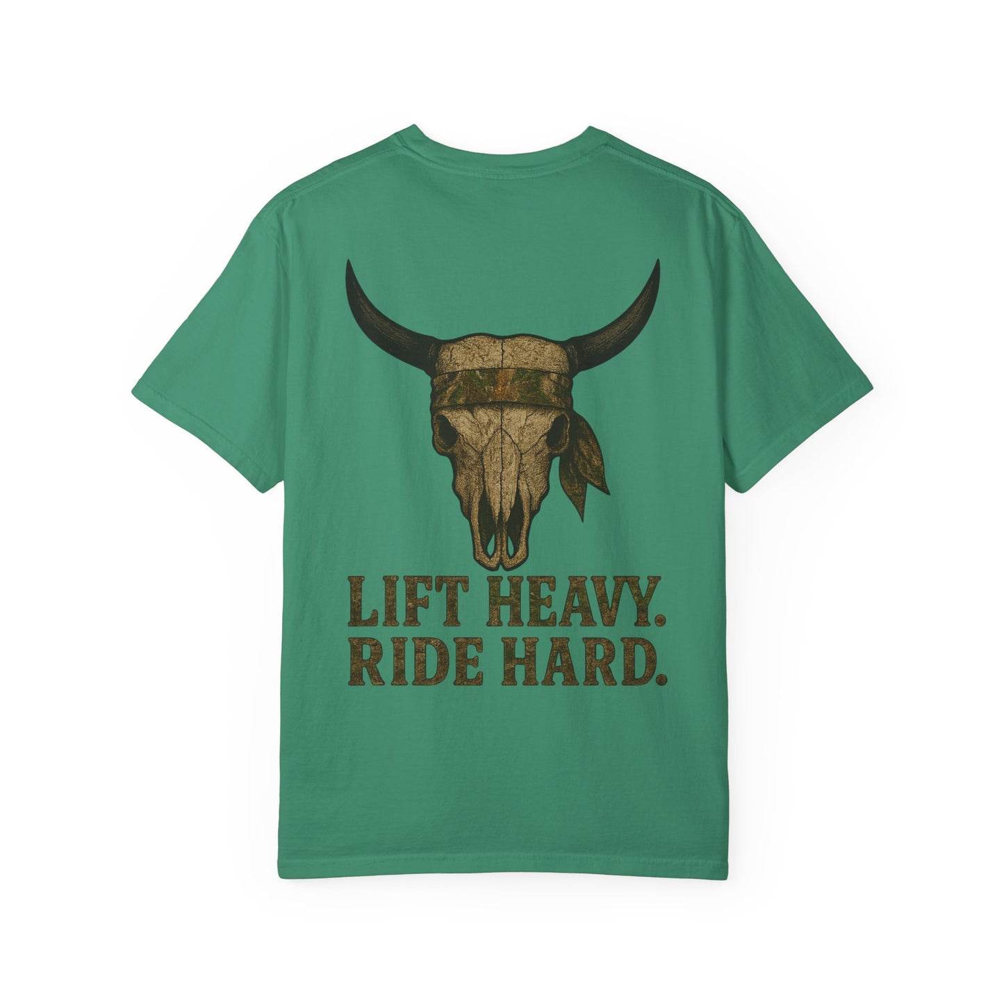 Lift Heavy Ride Hard- Unisex Gym T-Shirt