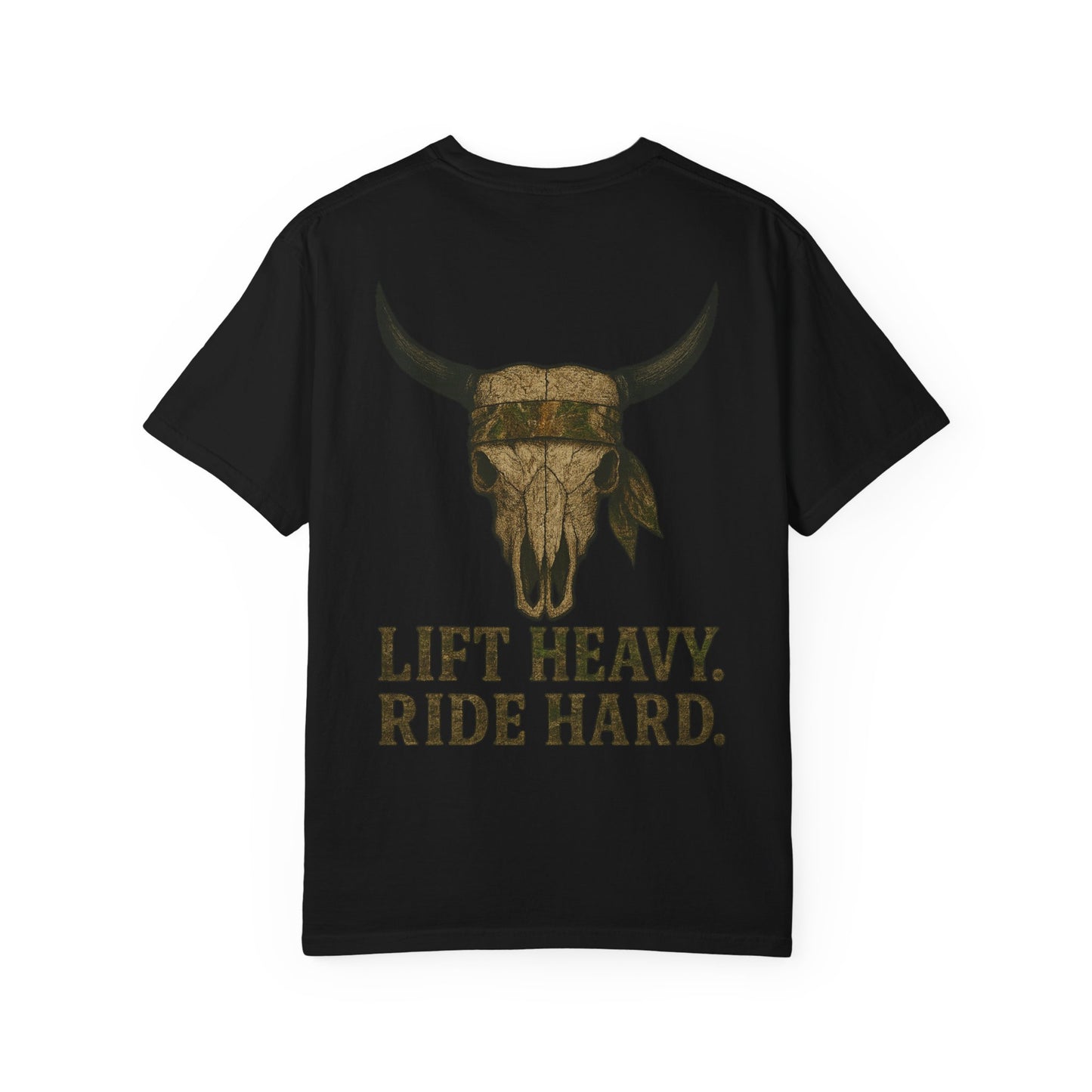 Lift Heavy Ride Hard- Unisex Gym T-Shirt