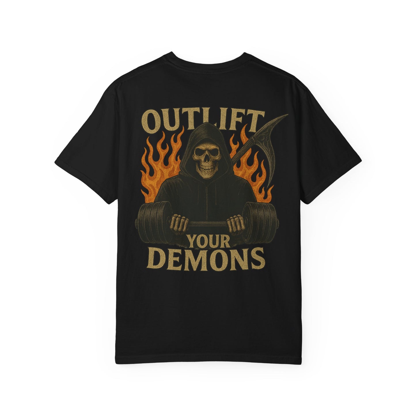 Outlift Your Demons- Unisex Gym T-Shirt