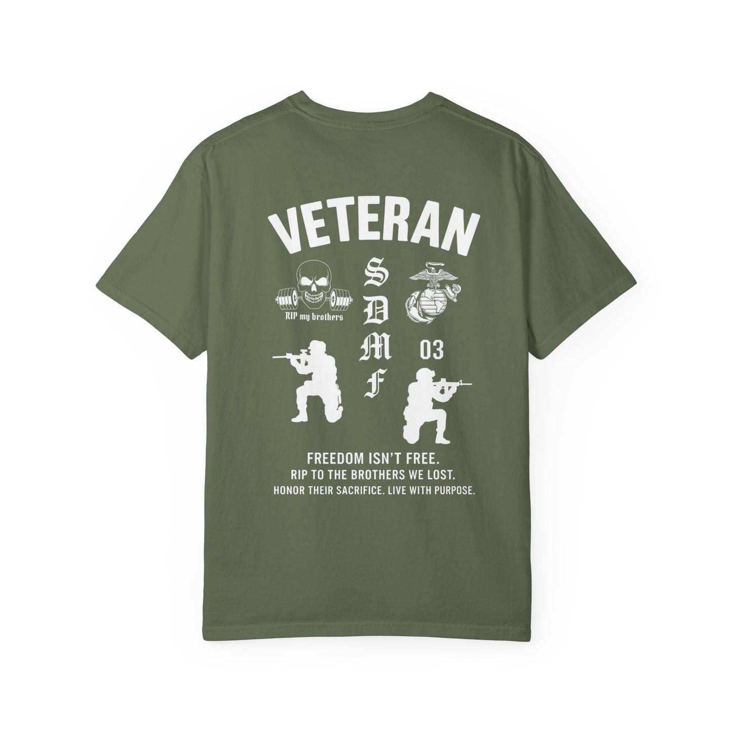 Veteran Tribute- Unisex Gym T-Shirt