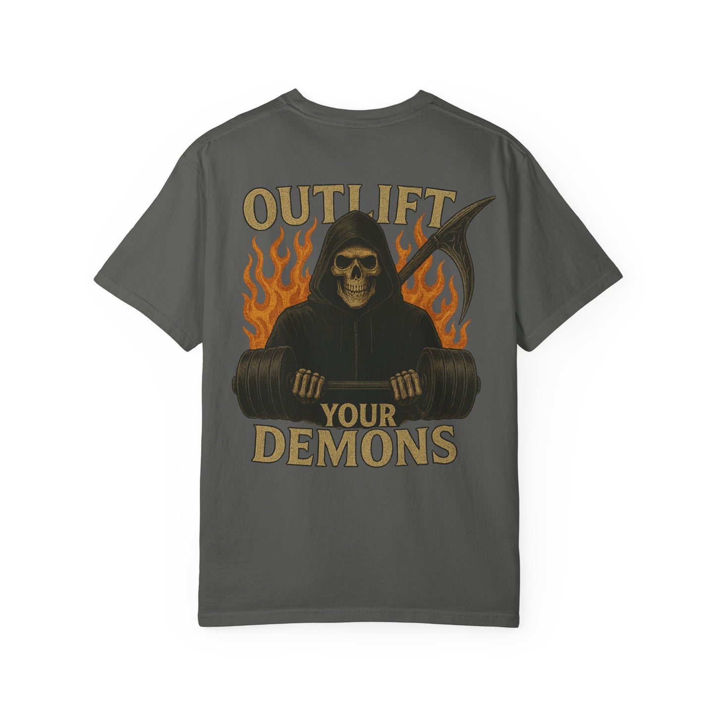 Outlift Your Demons- Unisex Gym T-Shirt