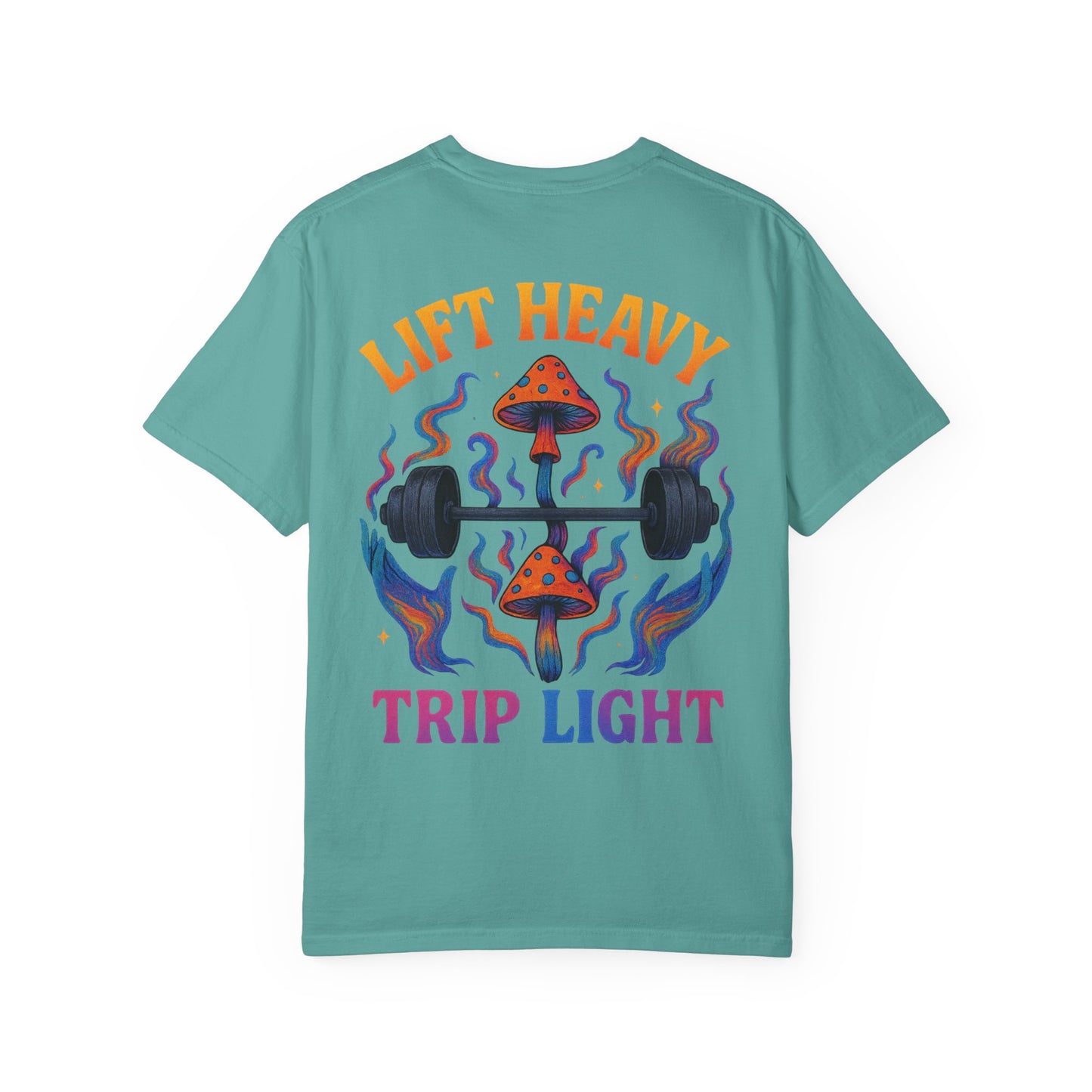 Lift Heavy Trip Light- Unisex Gym T-Shirt