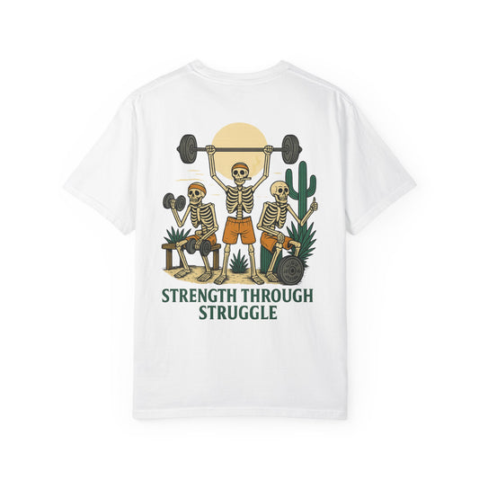 Strength Through Struggle- Unisex Gym T-Shirt
