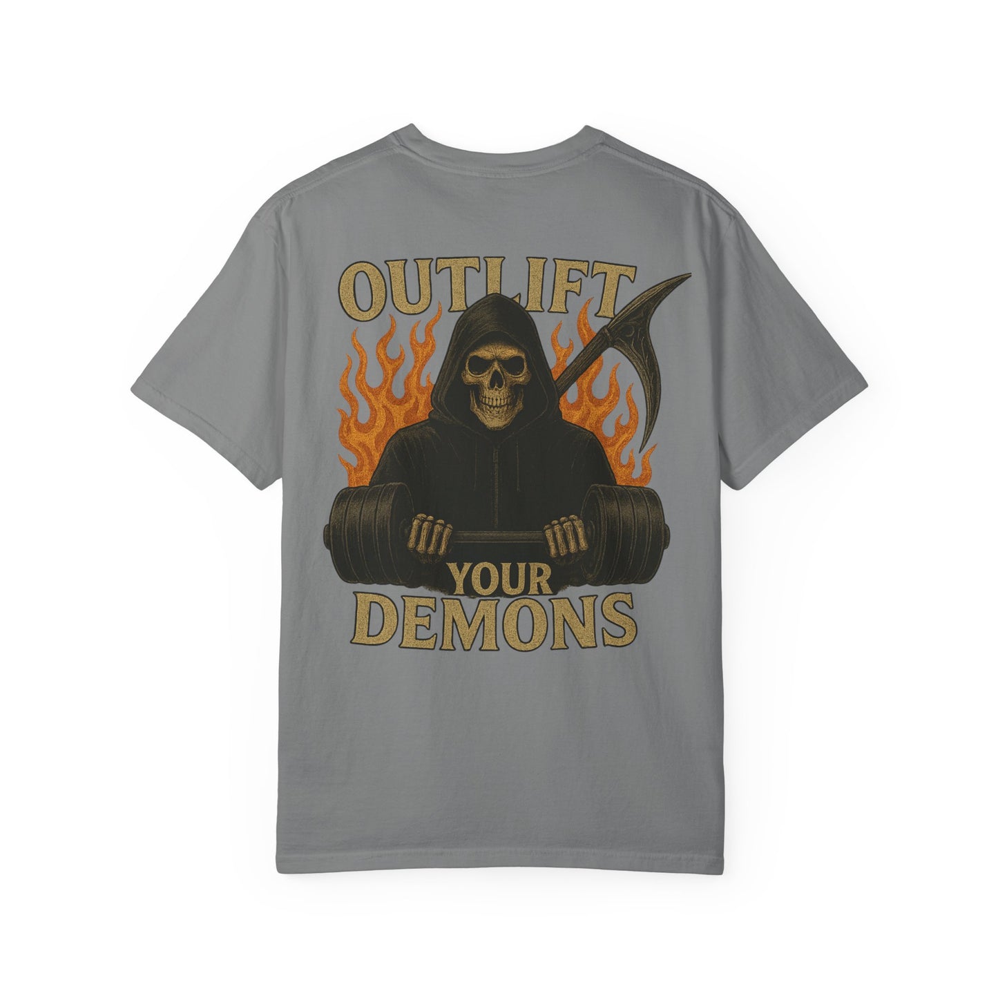 Outlift Your Demons- Unisex Gym T-Shirt