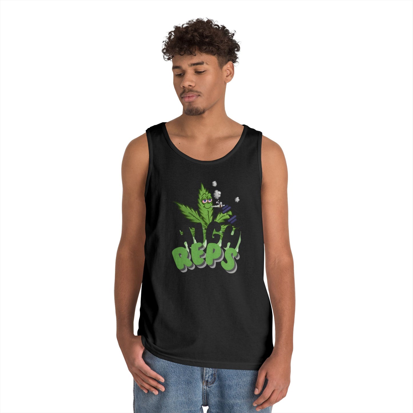 High Reps Tank Top —Gym Tank for Fitness & 420