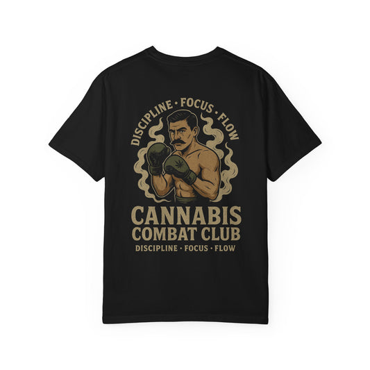 Cannabis Combat Club- Unisex Gym T-Shirt