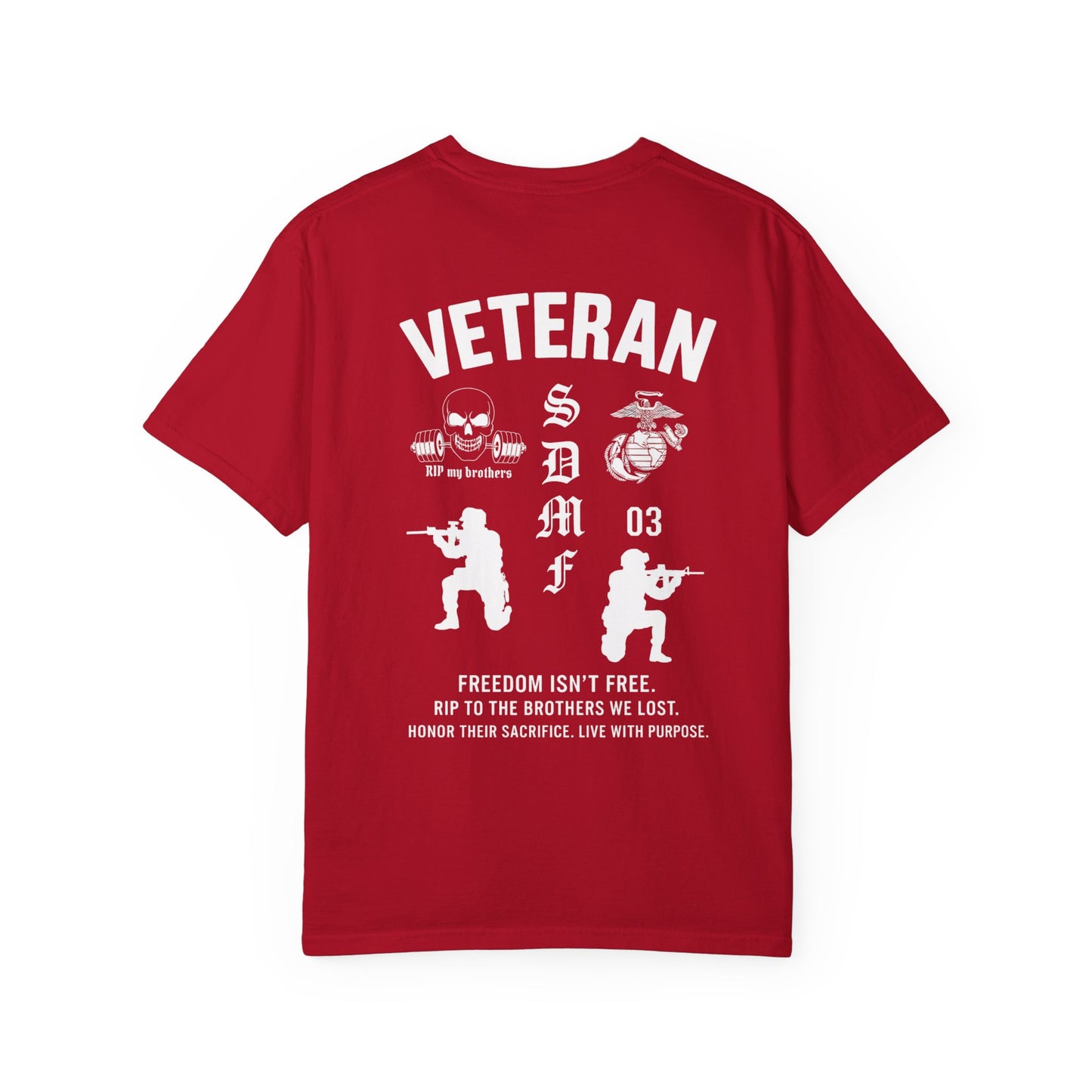 Veteran Tribute- Unisex Gym T-Shirt