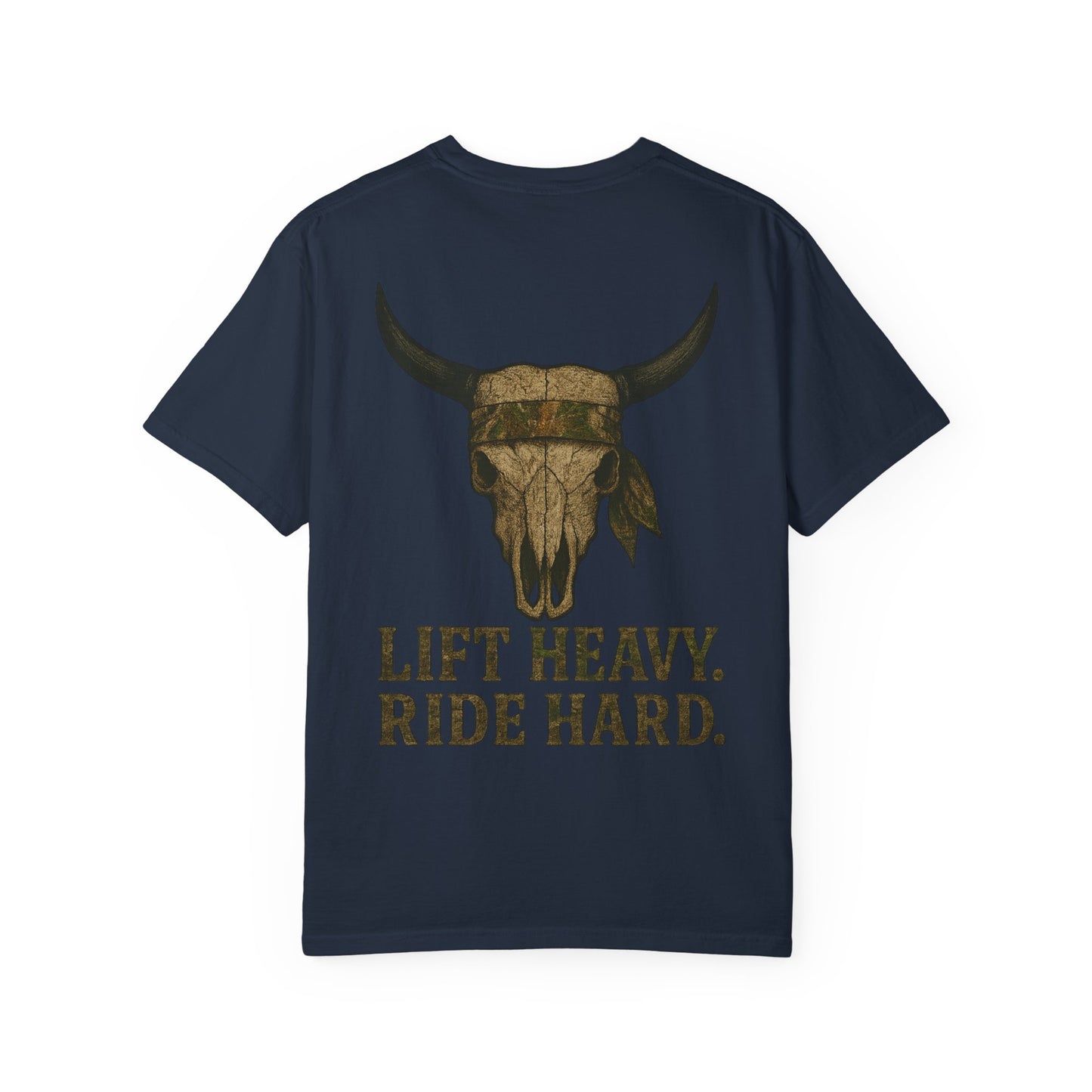 Lift Heavy Ride Hard- Unisex Gym T-Shirt
