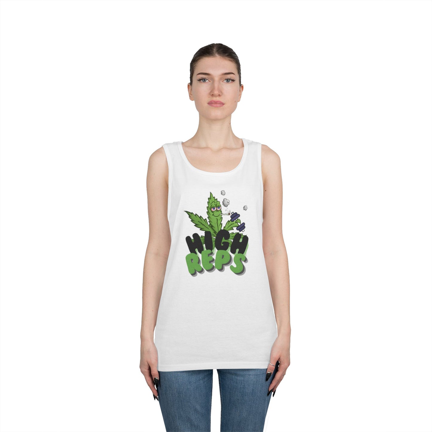 High Reps Tank Top —Gym Tank for Fitness & 420