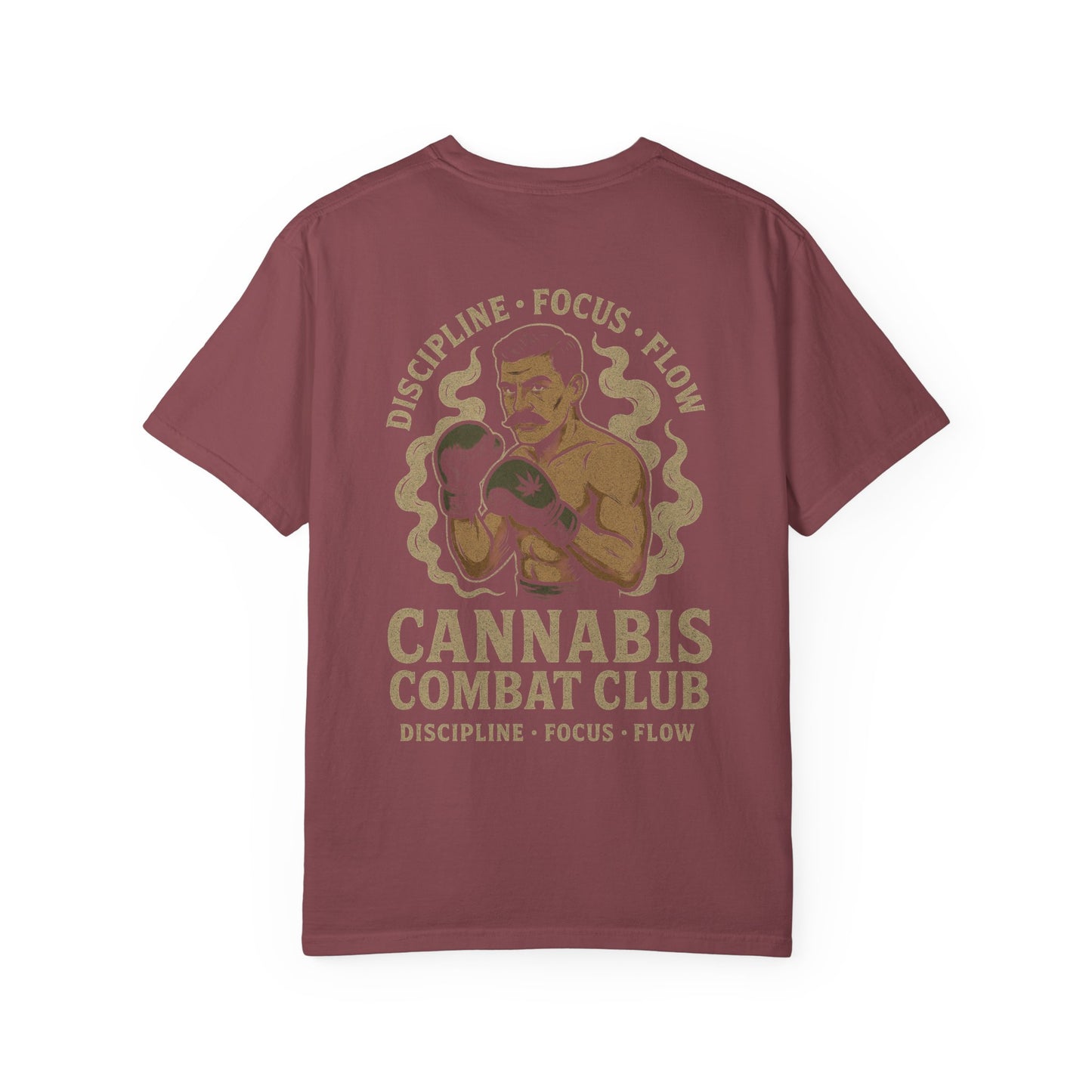 Cannabis Combat Club- Unisex Gym T-Shirt