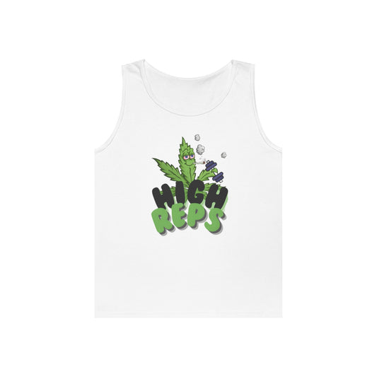 High Reps Tank Top —Gym Tank for Fitness & 420