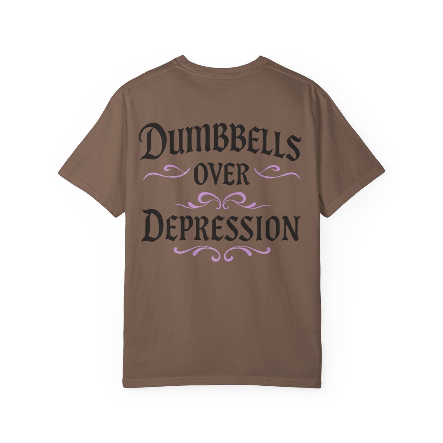 Dumbbells Over Depression- Unisex Gym T-Shirt