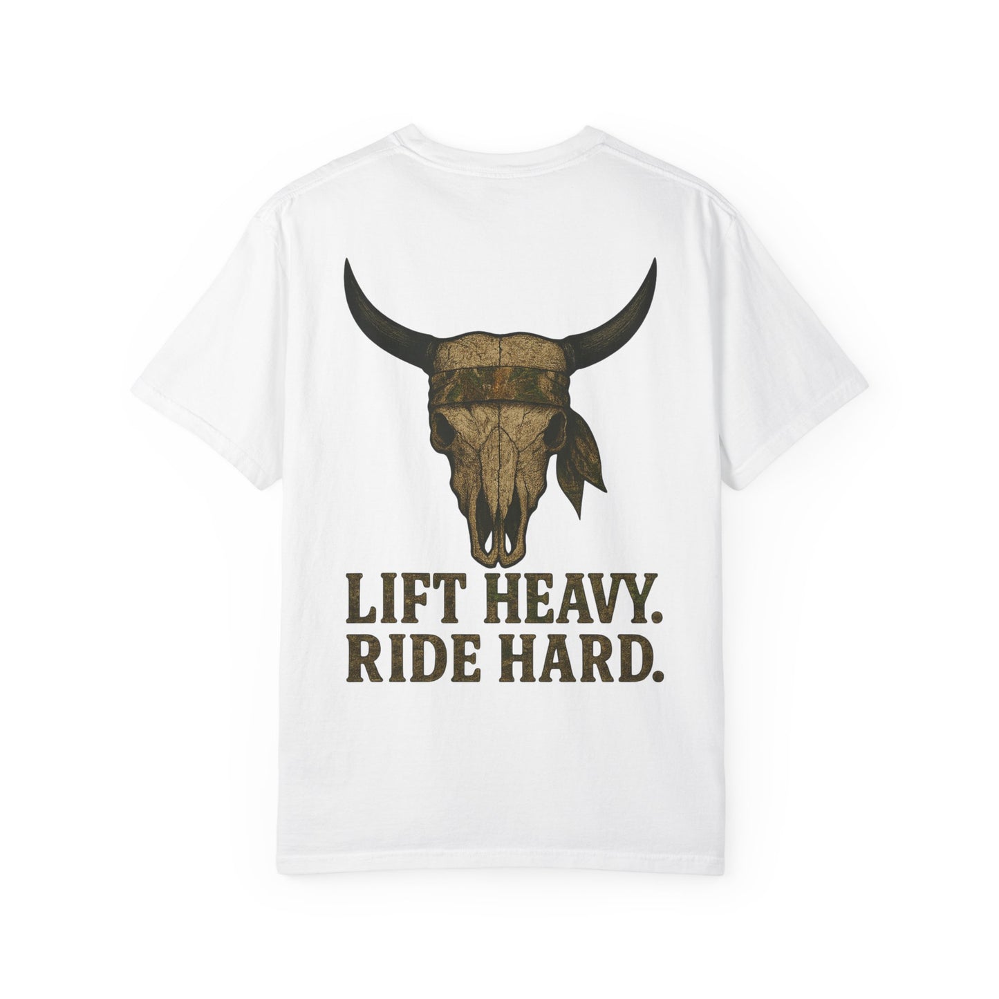 Lift Heavy Ride Hard- Unisex Gym T-Shirt