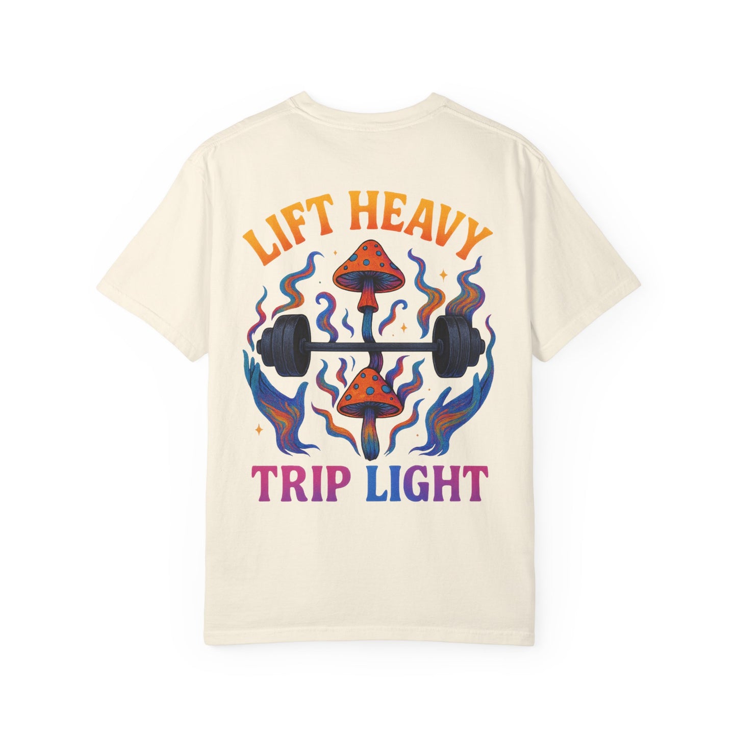 Lift Heavy Trip Light- Unisex Gym T-Shirt