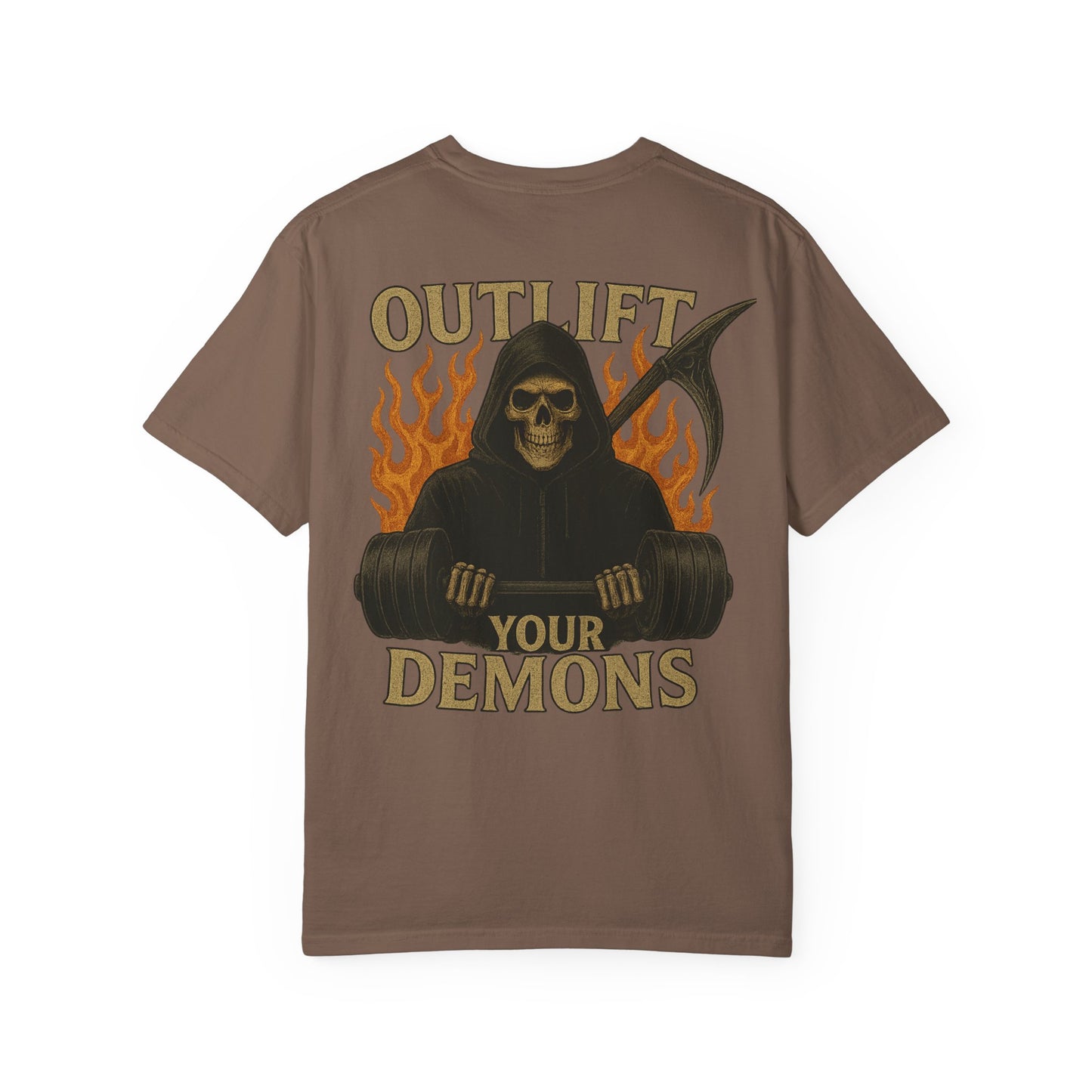 Outlift Your Demons- Unisex Gym T-Shirt